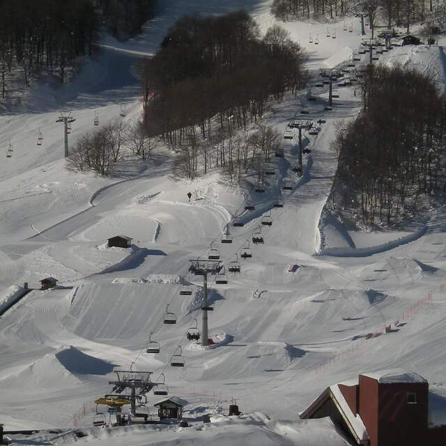 Ghost snowpark - oKKo crew, Campitello Matese