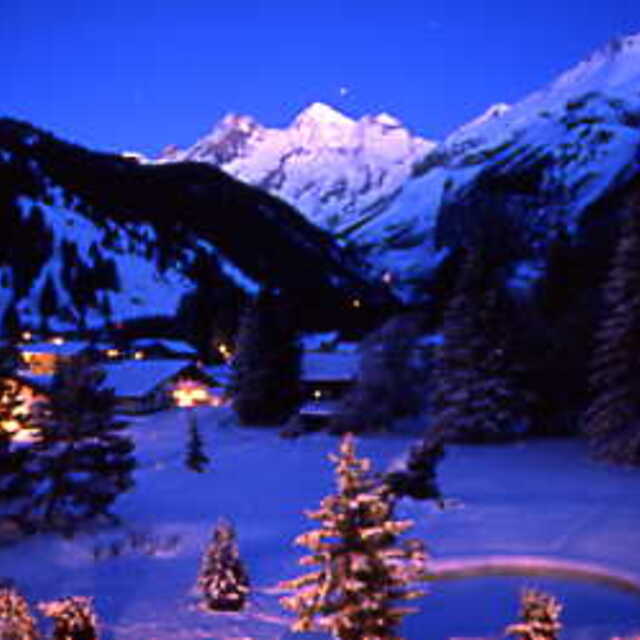 Early evening views in Kandersteg