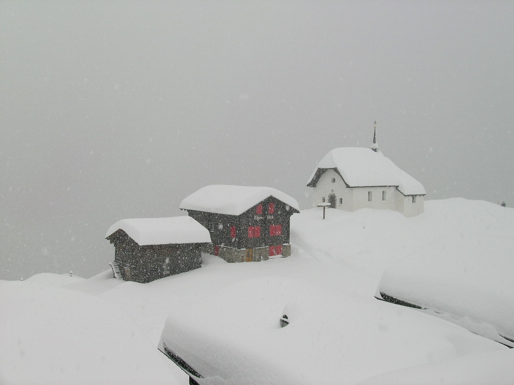 A bleak day at Bettmeralp, Bettmeralp - Aletsch