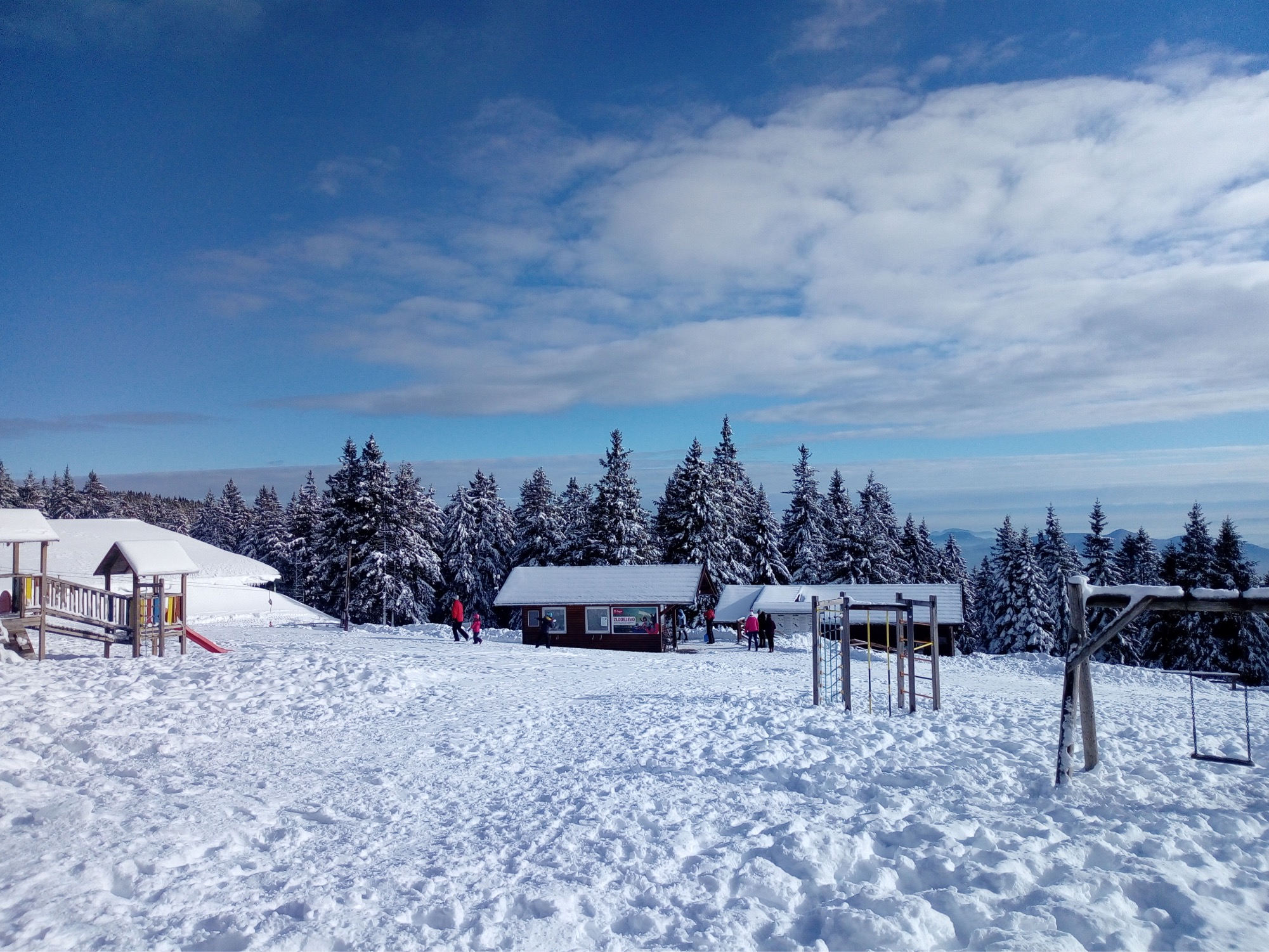 Rogla, Slovenia, before Christmas 2017