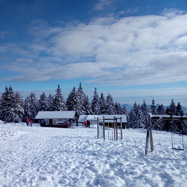 Rogla, Slovenia, before Christmas 2017