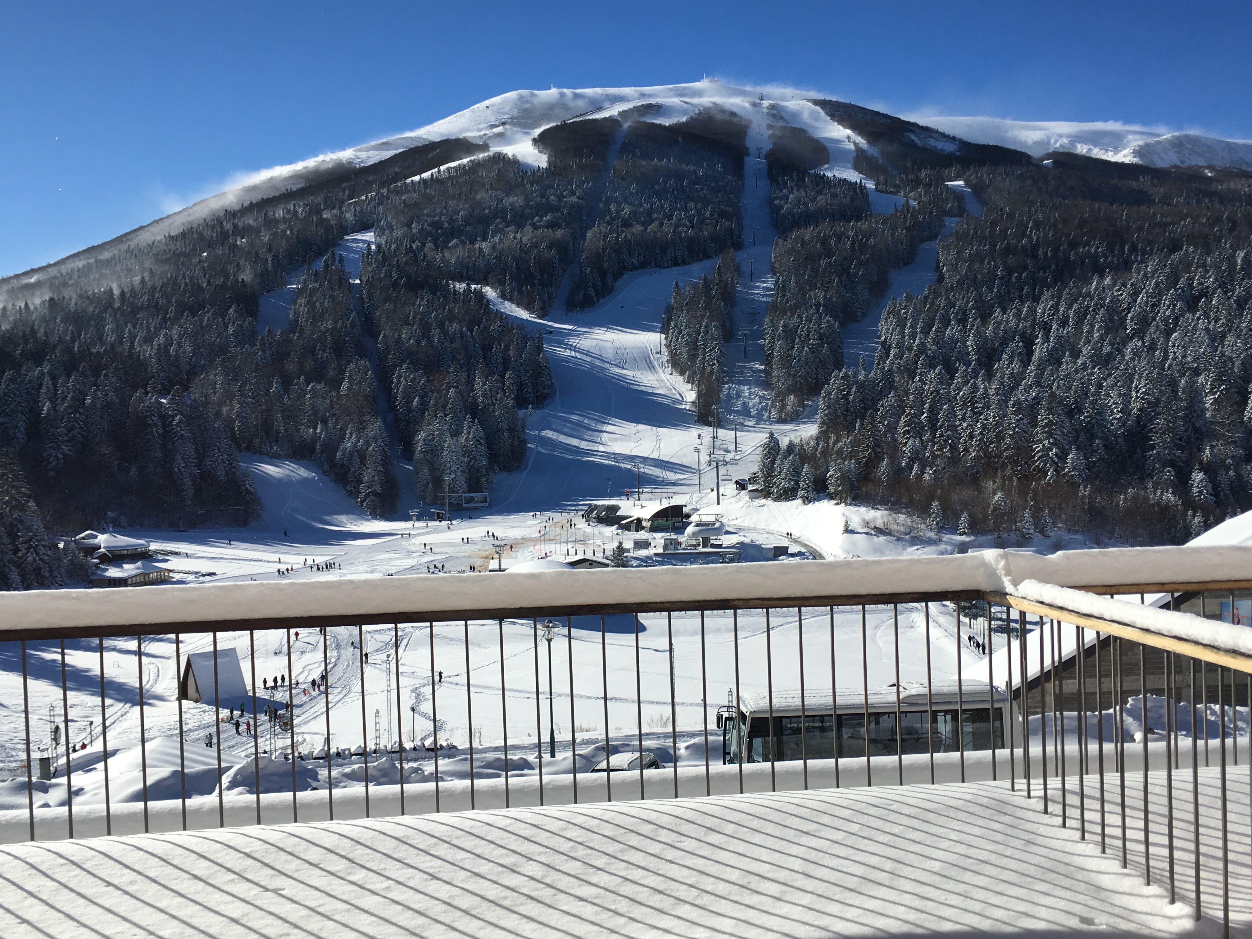 Sunny day on Bjelasnica, Bjelašnica