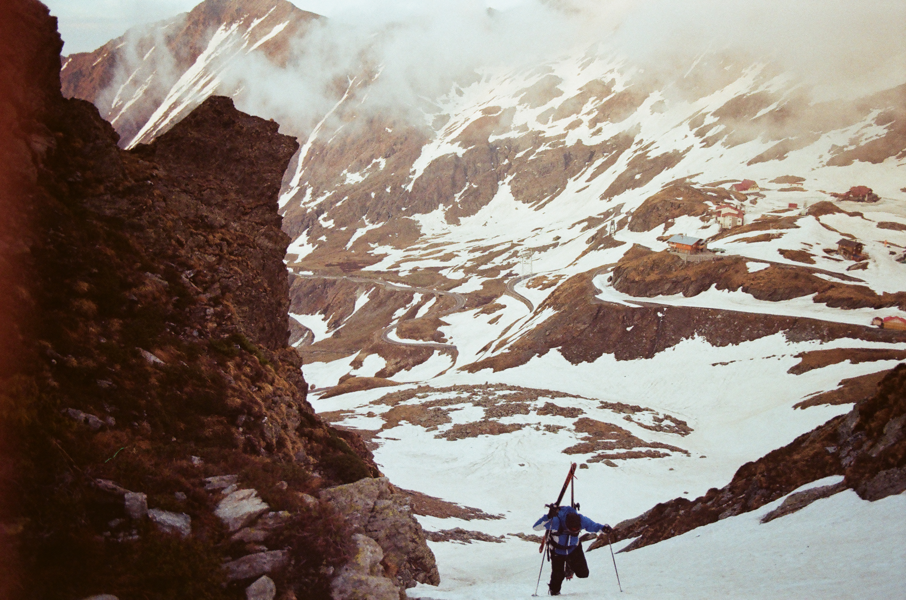 Ascent on the Balea ridge, Bâlea Lac
