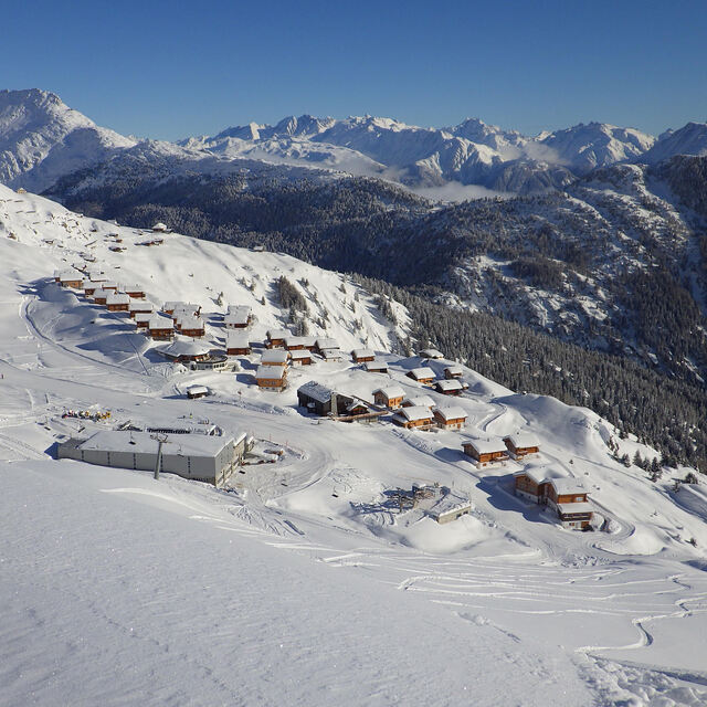 Belalp - Blatten - Naters Snow: Lovely view