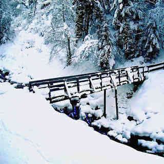 The old bridge, Hochkolber, Alpbachtal