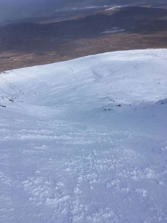 Looking down the Spring run, Glencoe Mountain Resort