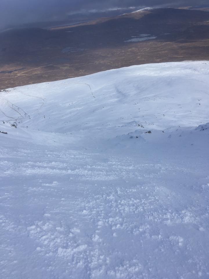 Looking down the Spring run, Glencoe Mountain Resort