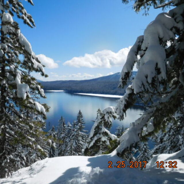Odell Lake Overlook, off Gold Park Sno Park, Willamette Pass