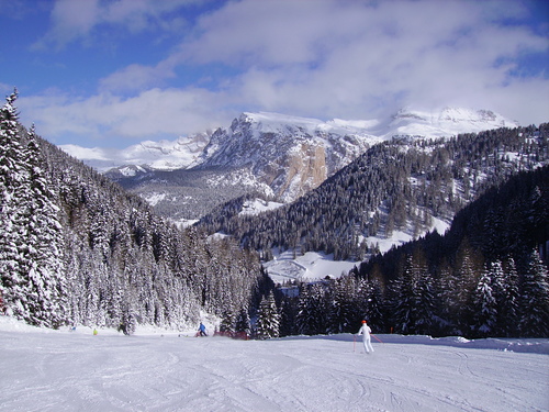 Val Gardena Ski Resort by: shepherdleigh66