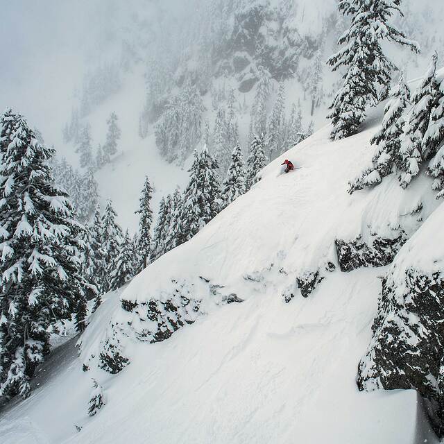 Surfing the Cliffs, Alpental At The Summit