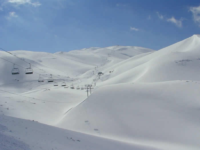 Faraya, Lebanon, Mzaar Ski Resort