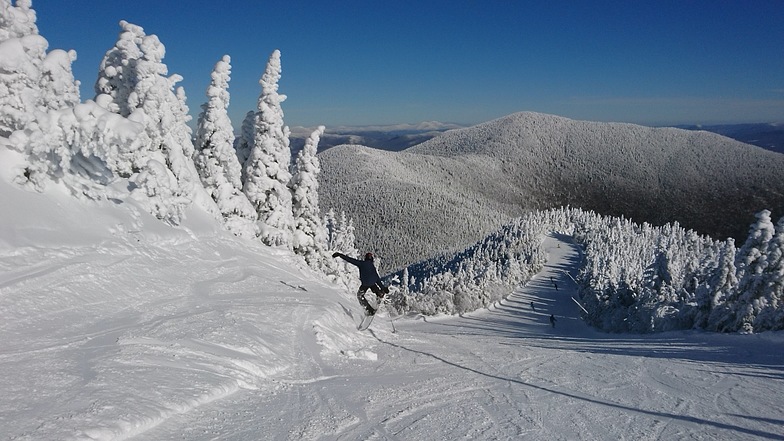 showing off, Smuggler's Notch