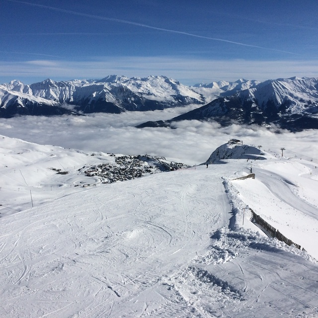 Au dessus des nuages, La Toussuire (Les Sybelles)