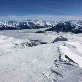Au dessus des nuages, La Toussuire (Les Sybelles)