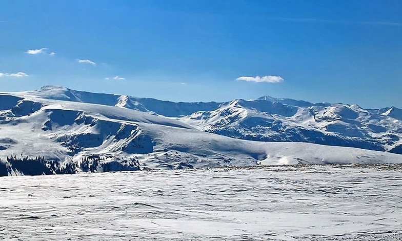 At the top of Vidra - Transalpina, Vidra Transalpina