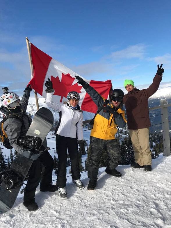Houngouse Brasil em Whistler, Whistler Blackcomb