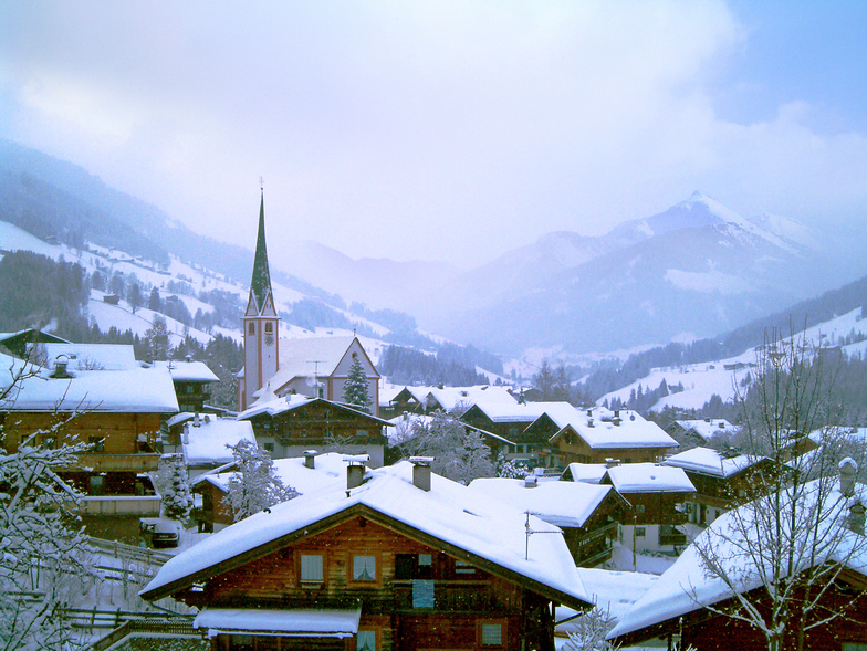 Alpbach, new snow, Alpbachtal