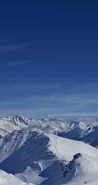 Cloud in the valley, La Rosière