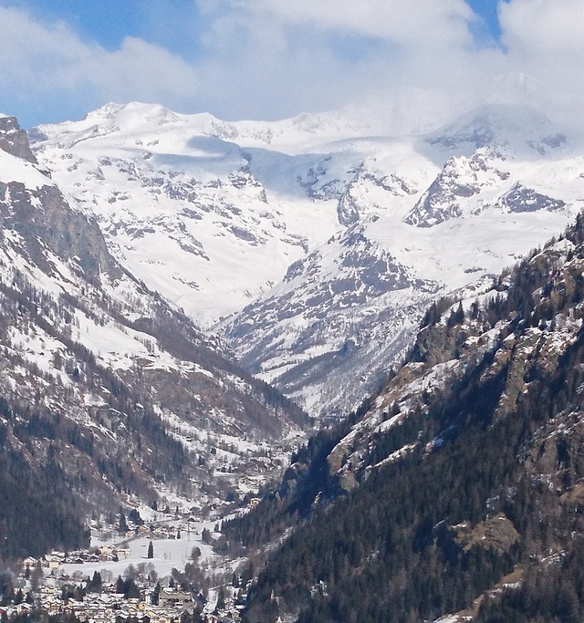 Bella vista di Monterosa, Gressoney-Saint-Jean