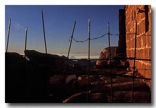 The chapel at the top of the mountain, Egypt, Jabal Katherina