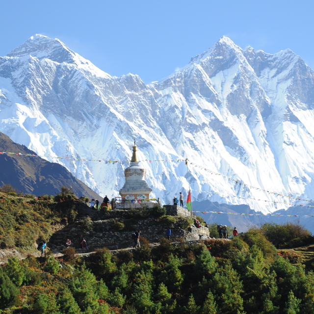 Mount Everest Snow: Everest and Lhotse