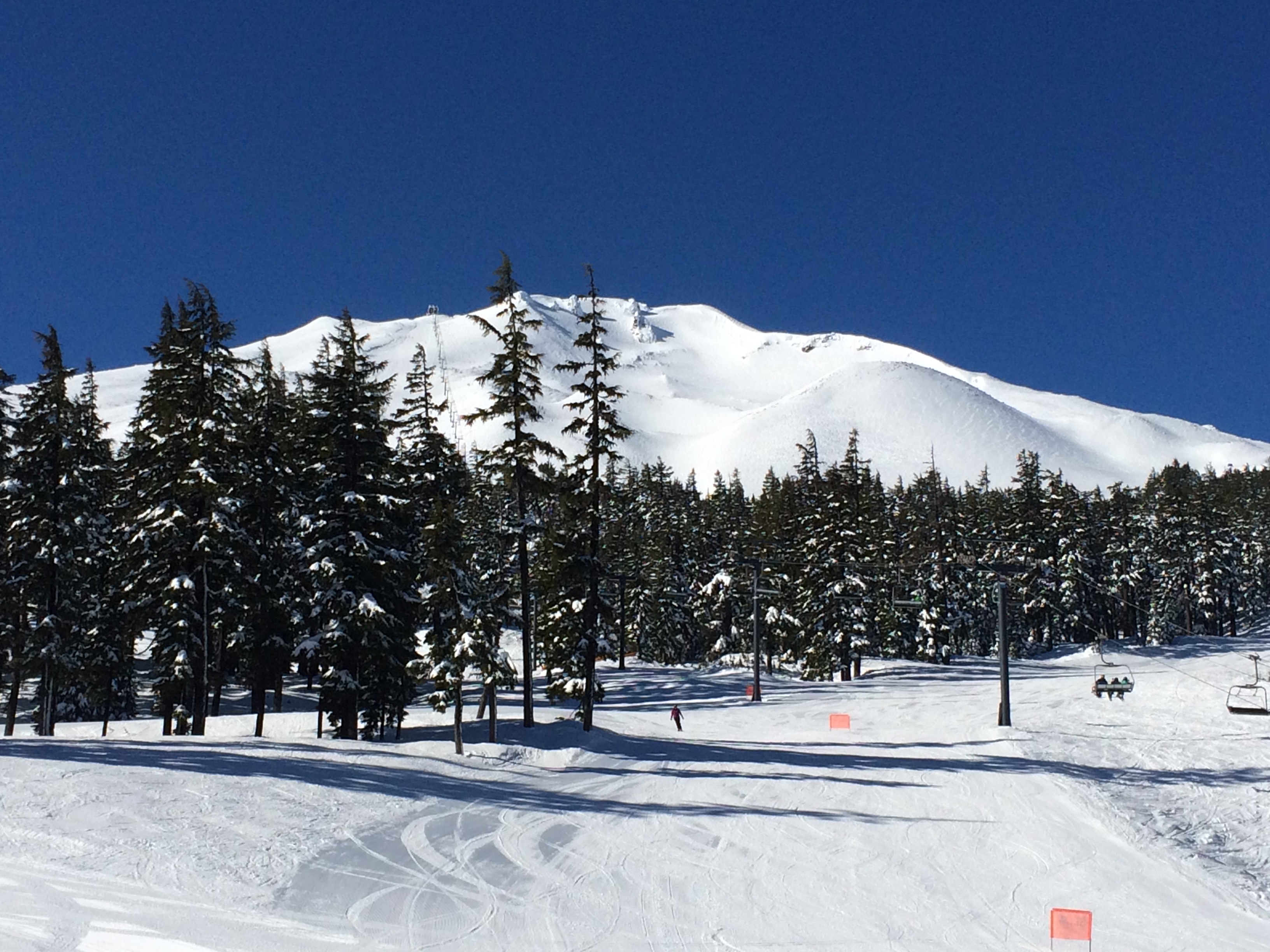 Blue bird day!, Mt Bachelor