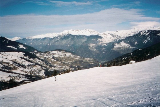 Marc Learning to ski, Valmorel