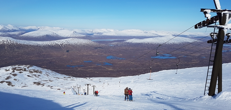 Blue Bird day at Glencoe, Glencoe Mountain Resort