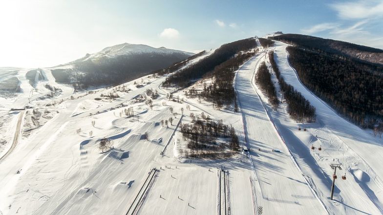 Thaiwoo Ski Resort snow