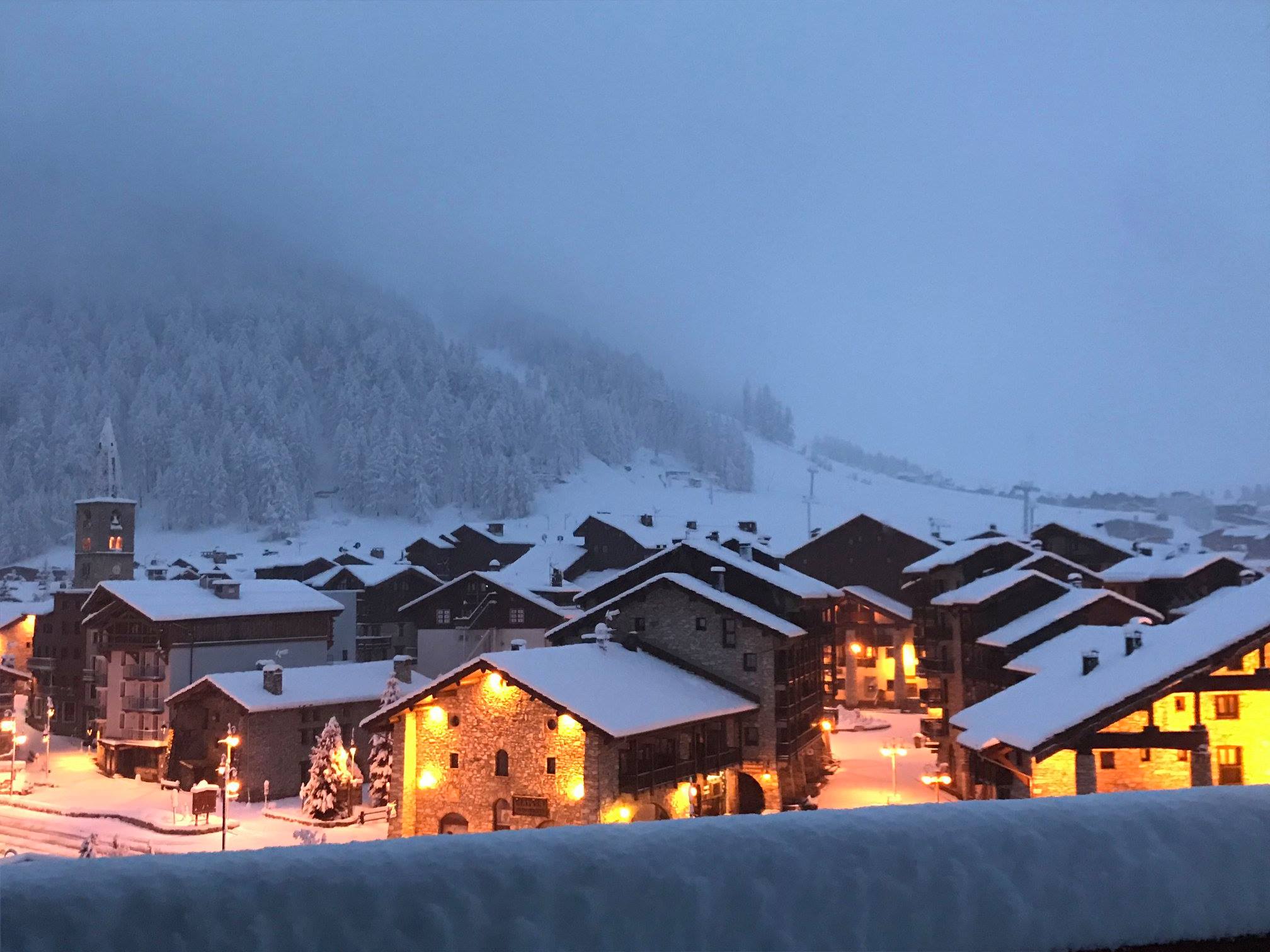 30cm snow on 14th May, Val d'Isere