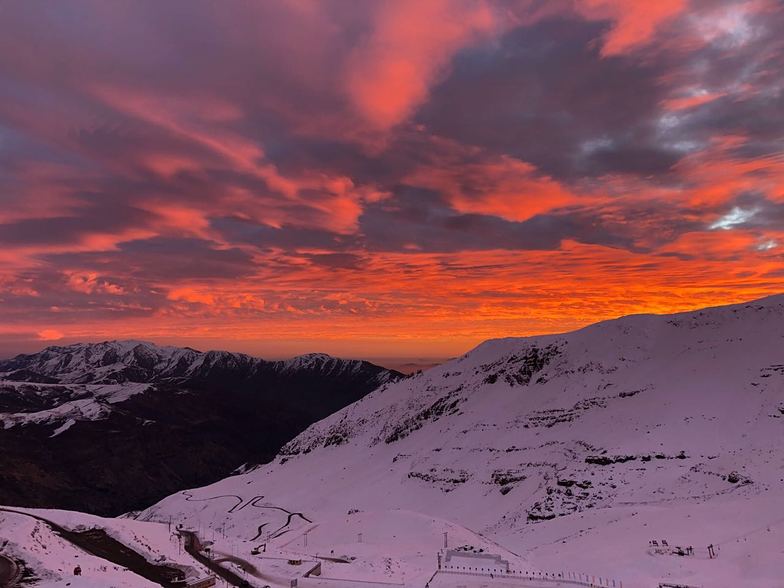 Valle Nevado Sunset