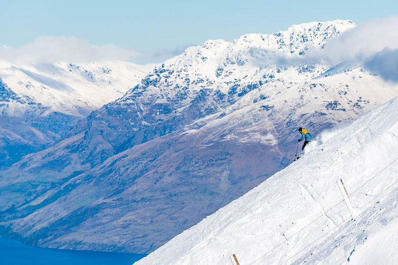 Fresh snow, Coronet Peak