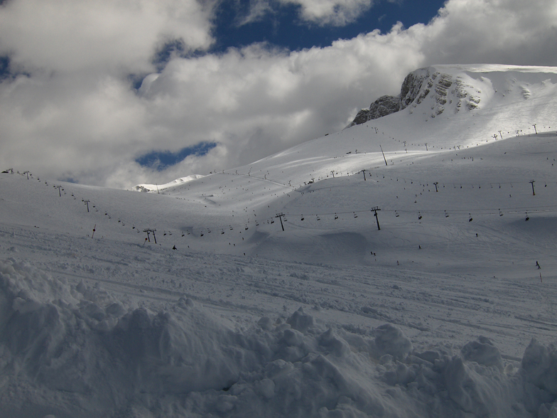 Mt Parnassos-Fterolaka snow