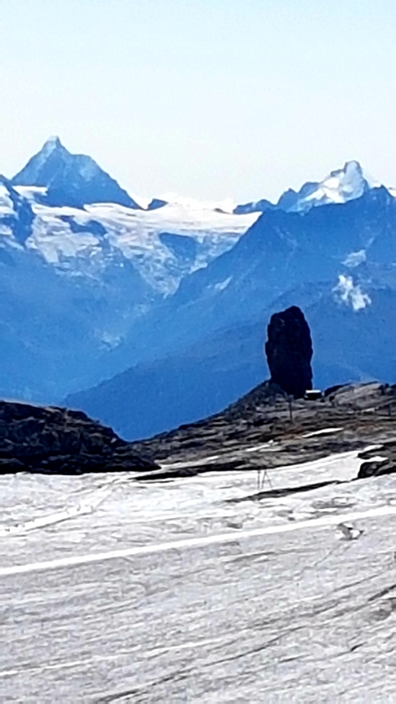 Matterhorn and Quille, Gstaad Glacier 3000