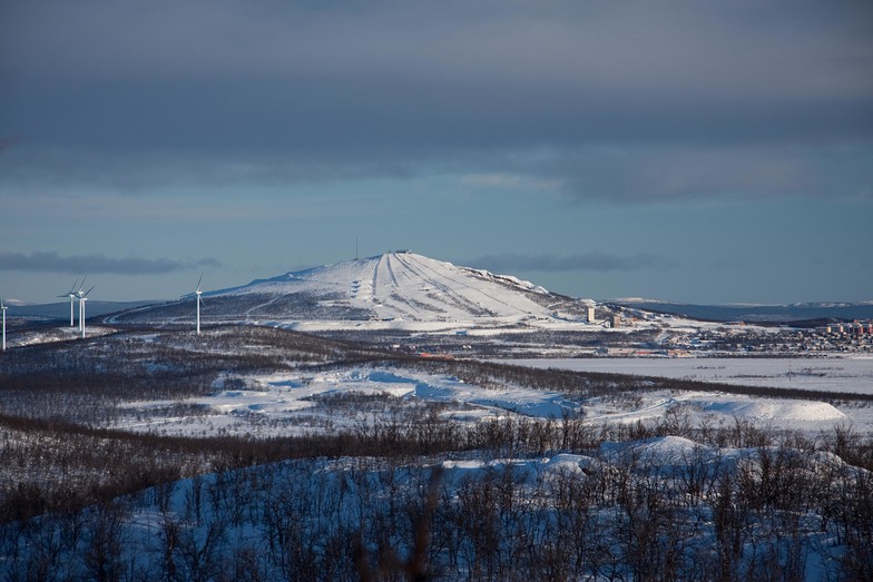 Kiruna snow