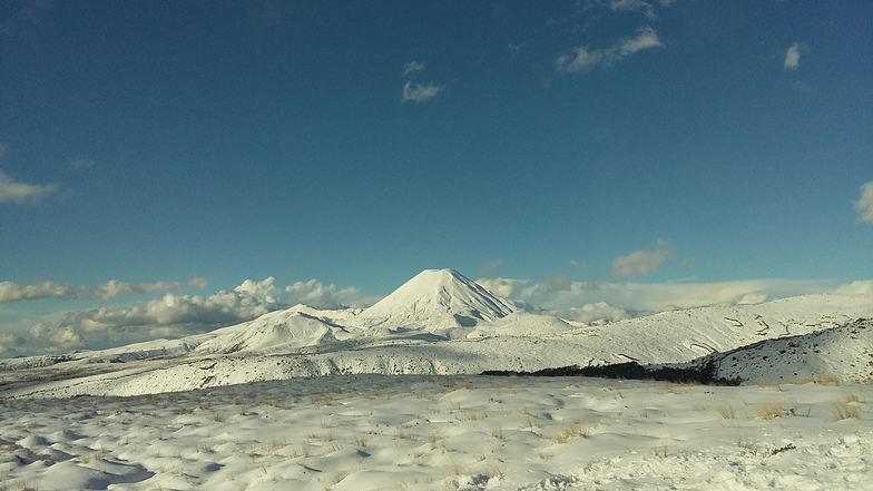 View from Mt Ruapehu, Whakapapa