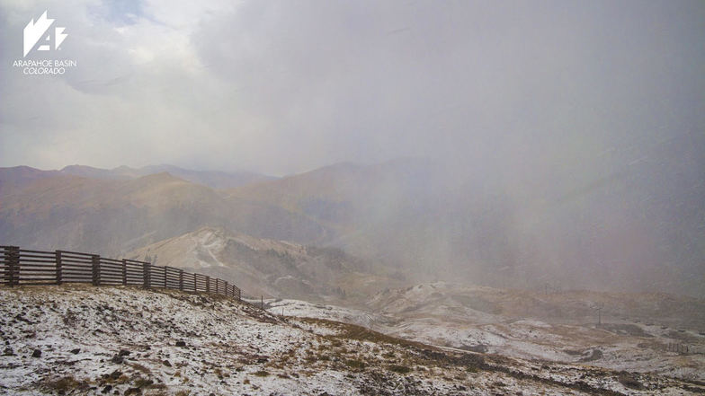 Early snow., Arapahoe Basin