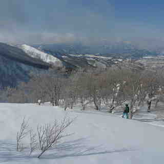Just beyond the lift., Tazawako