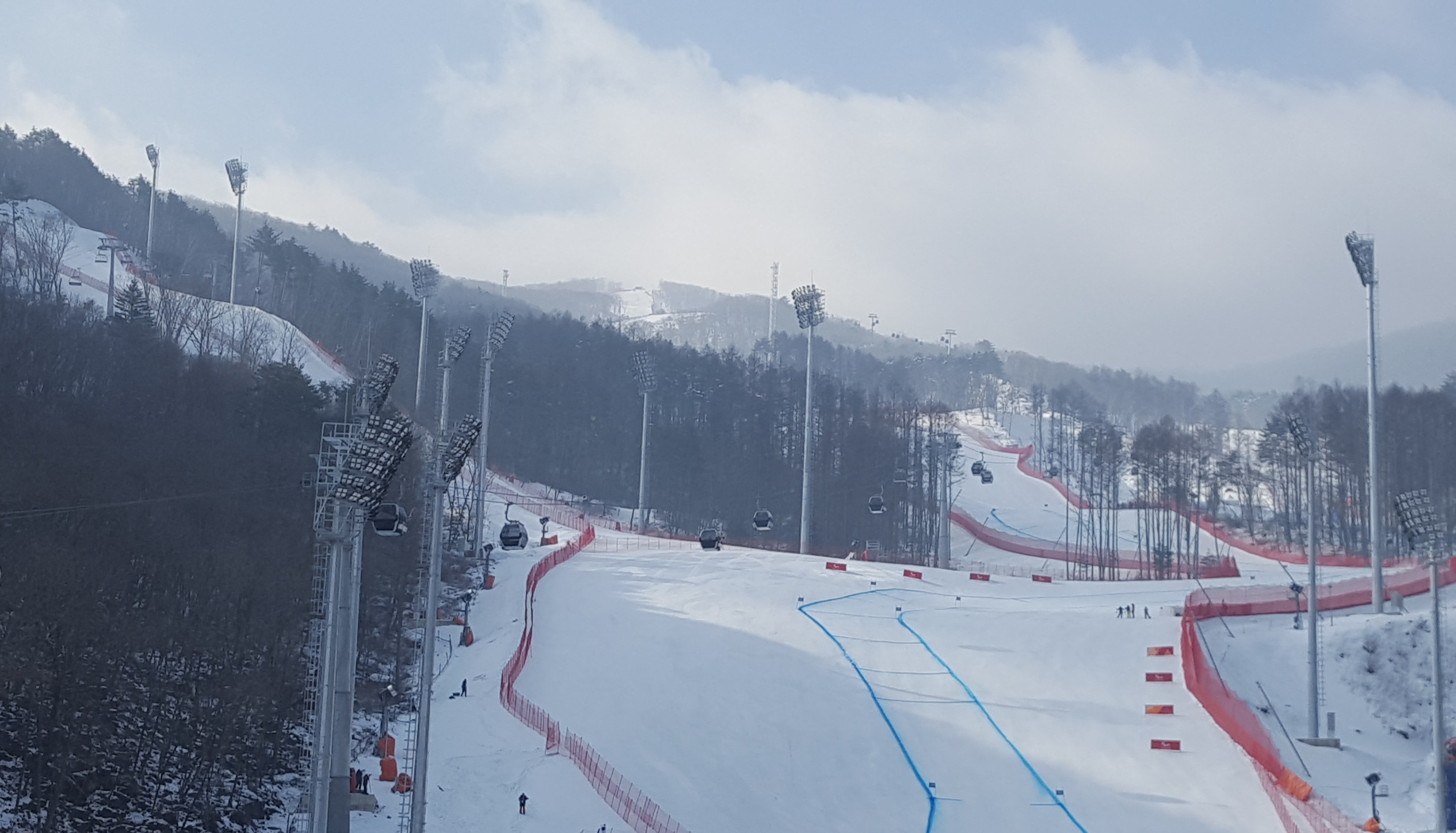 2018 PyeongChang Olympic, PyeongChang-Jeongseon Alpine Centre