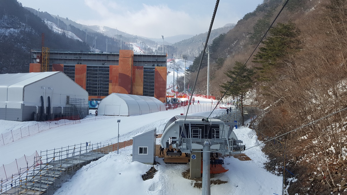 2018 PyeongChang Olympic, PyeongChang-Jeongseon Alpine Centre