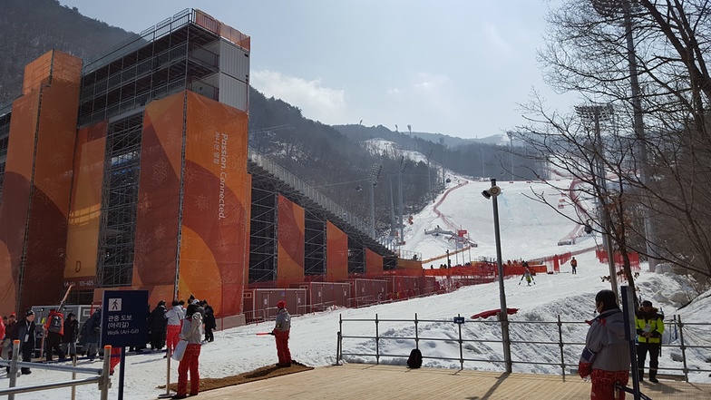 2018 PyeongChang Olympic, PyeongChang-Jeongseon Alpine Centre
