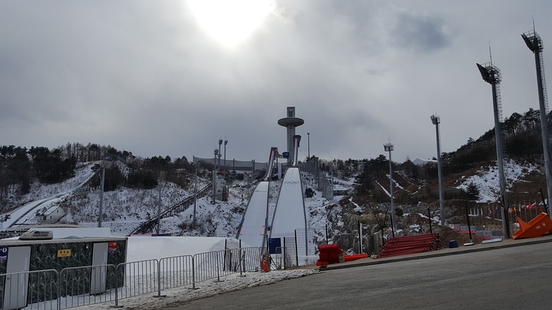 PyeongChang-Alpensia Ski Resort snow