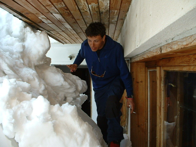 and hoe to go in and out of the hut...?, Vitosha