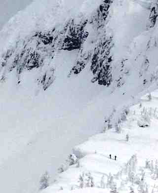 On the way to Ymir Peak, Whitewater