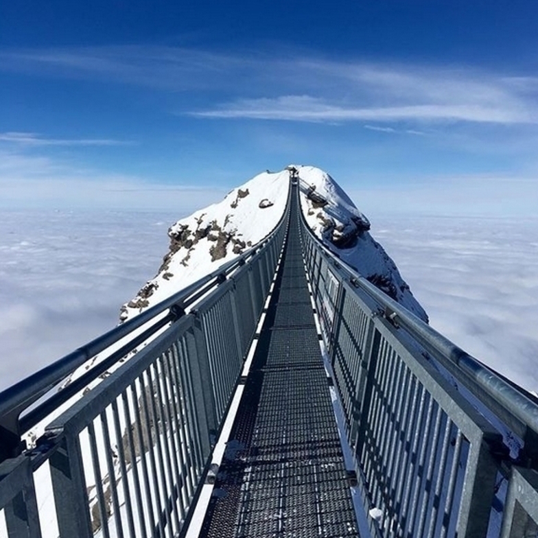 The Peak Walk, Gstaad Glacier 3000