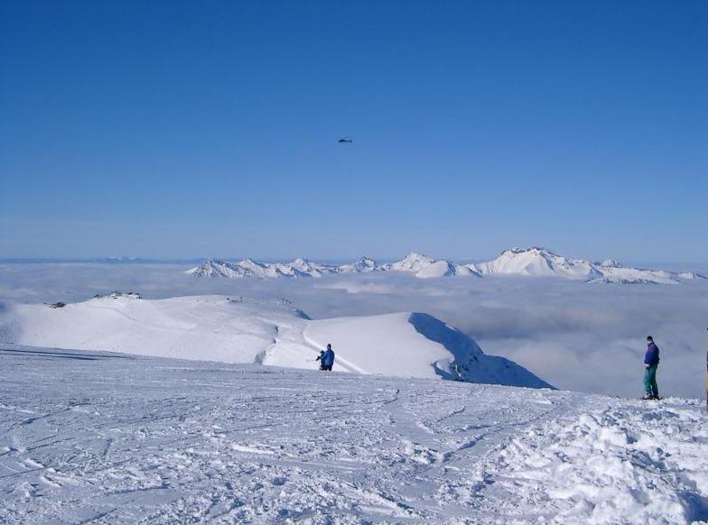 Whoa! Dude, It's a long way down..., Flaine