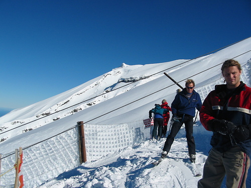 Manganui Ski Resort by: Roly Crawshaw