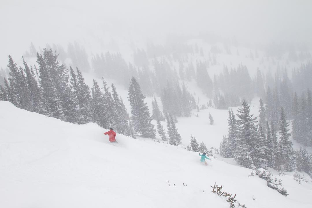 Autumn snowfall: 2.5m and counting..., Breckenridge