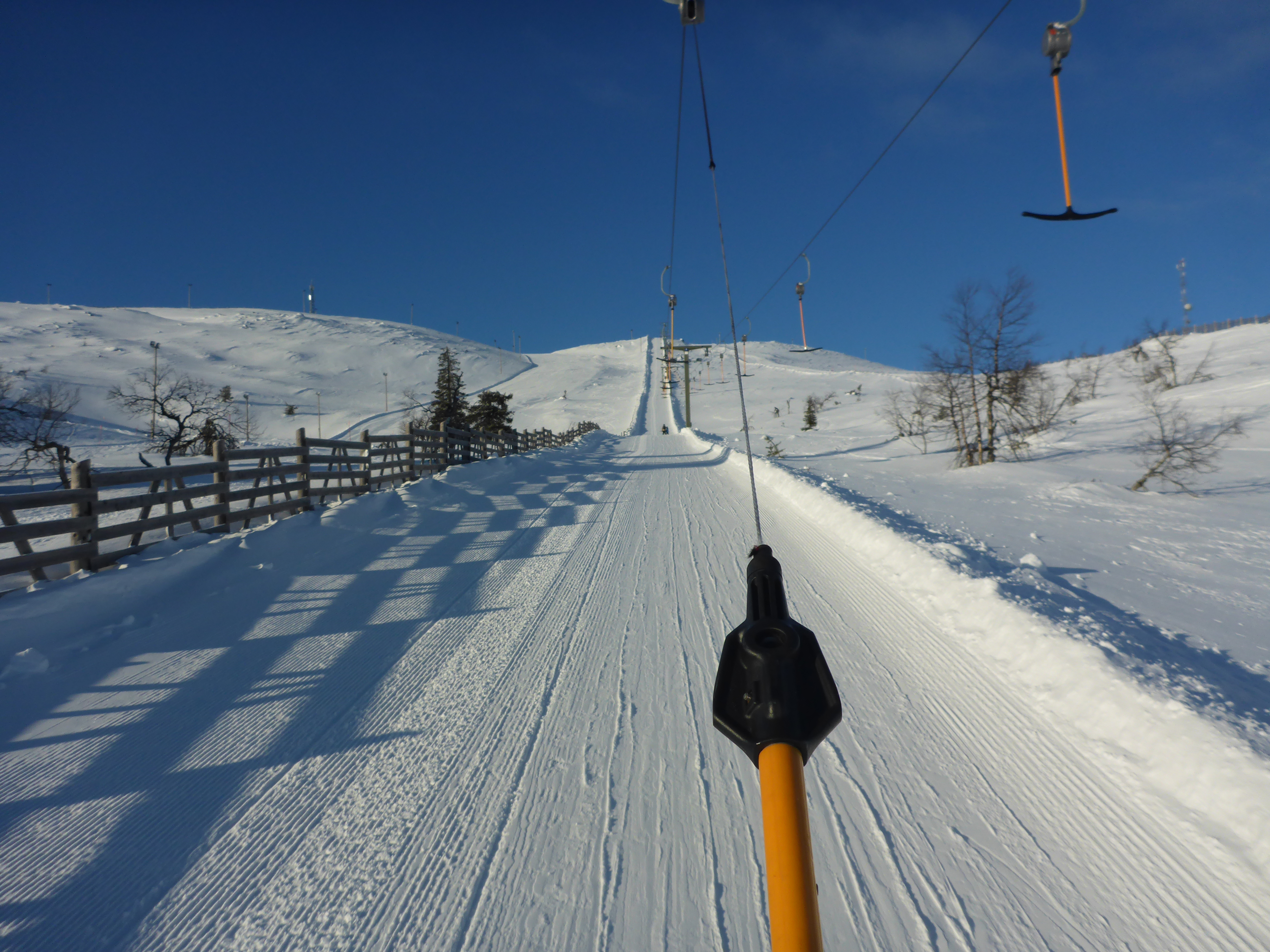 Perfect skiing in Levi