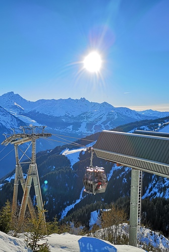 Champagny Ski Resort by: Karen Bilsborough